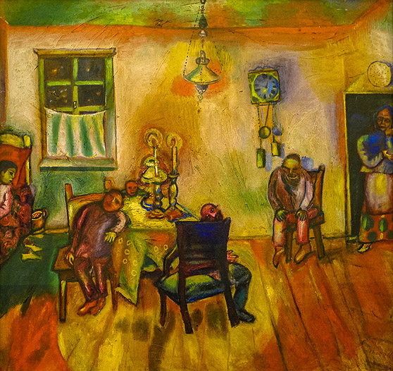 'Sabath' por Chagall, 1910