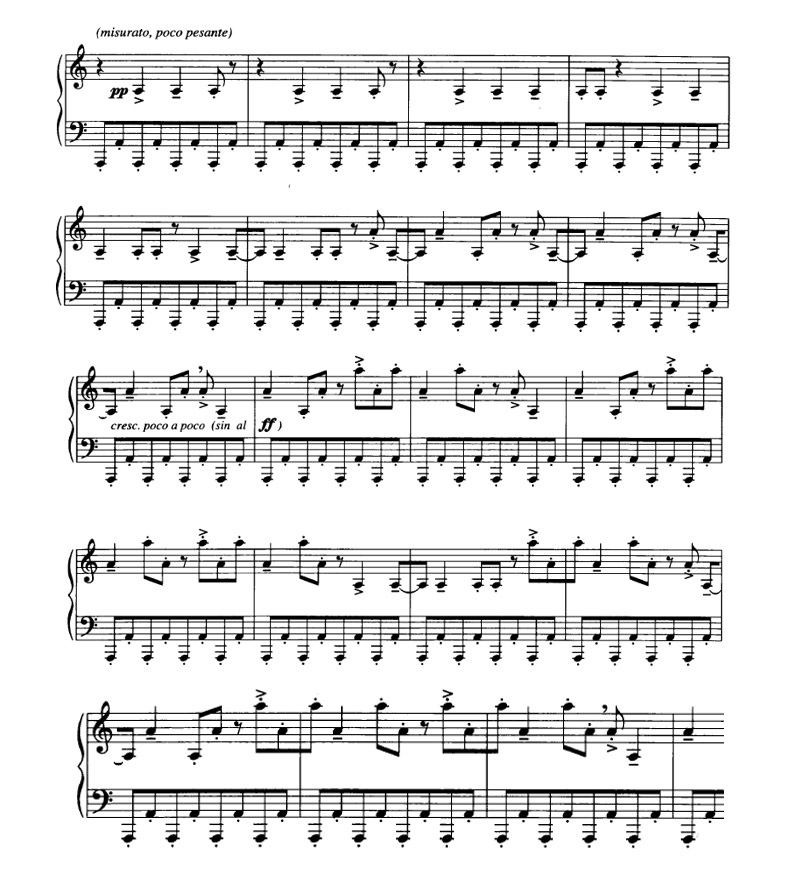 Fragmento con instrumentos de lámina