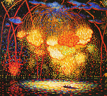 'El cohete' por Manigault, 1909