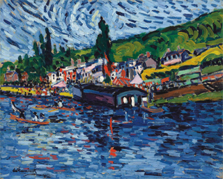 'Las regatas de Bougival' por Vlaminck, 1905