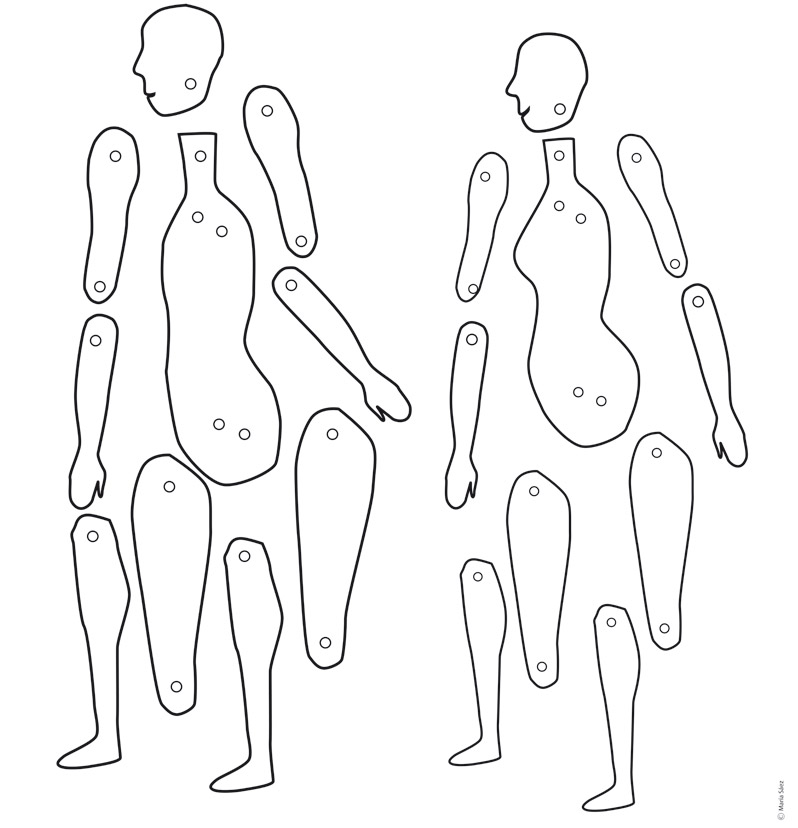 Muñecos articulados