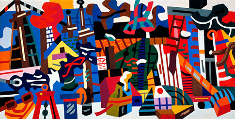 'Swing Landscape' de Stuart Davis
